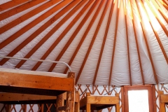 Sleeping Yurt Interior