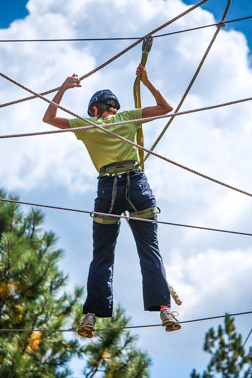 Ropes Course 2 100 Elk Outdoor Center